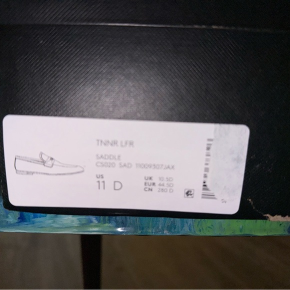 Coach Tanner Leather Loafers Saddle Brown Size 11D (CS020) (NIB) - Picture 3 of 13